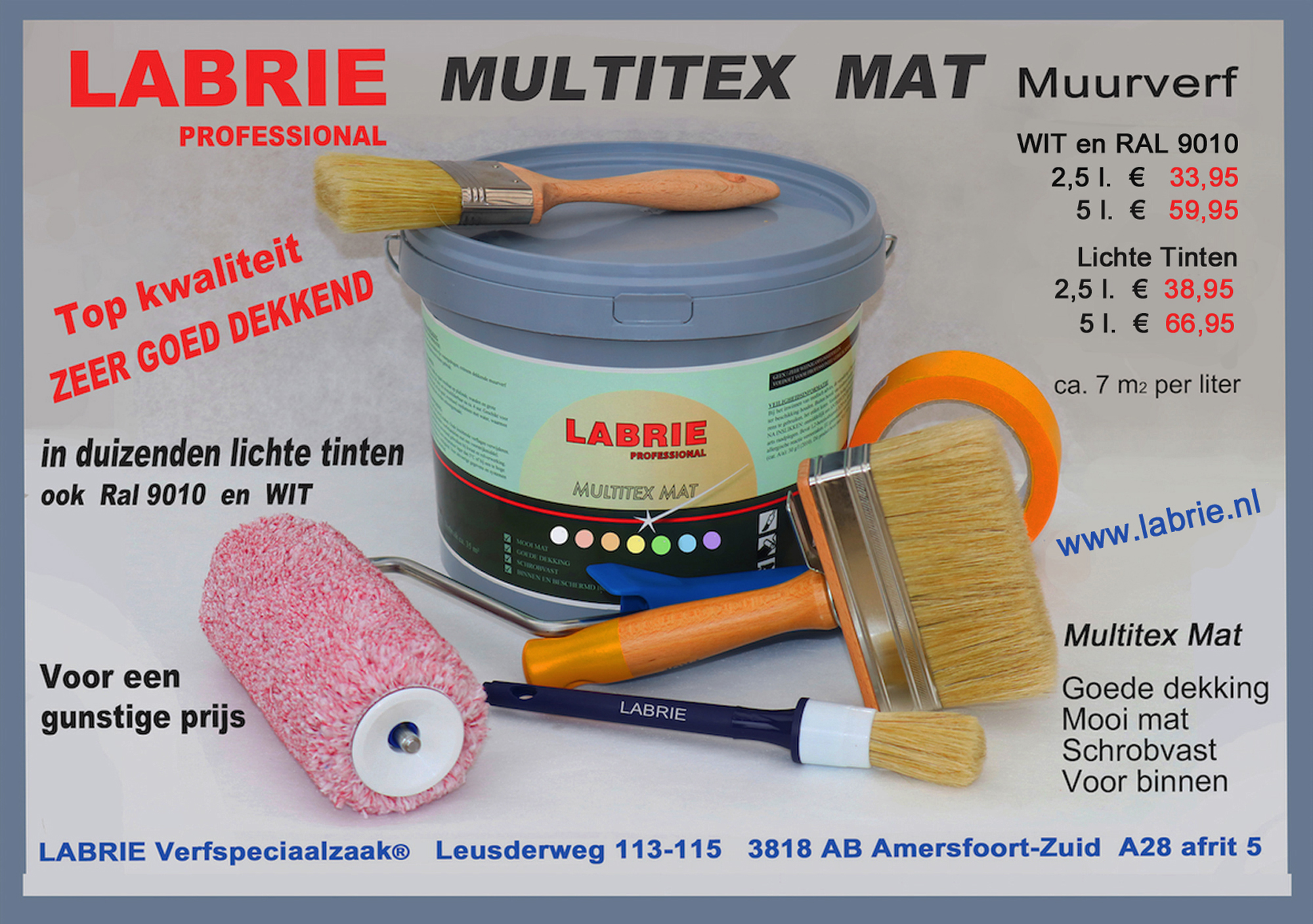 Labrie Multitex Mat Muurverf